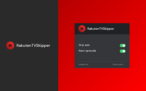 Rakuten TV Ad Skipper | Ad Blocker  from Chrome web store to be run with OffiDocs Chromium online