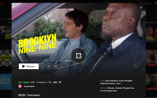 RandFlix  from Chrome web store to be run with OffiDocs Chromium online