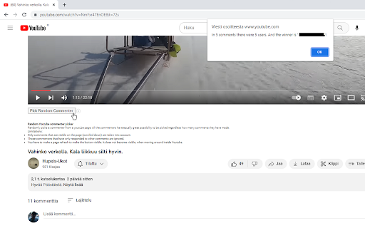 Random Picker  from Chrome web store to be run with OffiDocs Chromium online