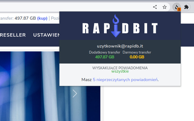 RapidBit  from Chrome web store to be run with OffiDocs Chromium online