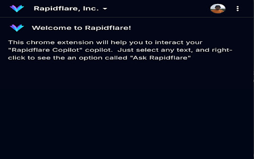 Rapidflare  from Chrome web store to be run with OffiDocs Chromium online