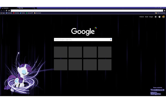 Rarity Theme  from Chrome web store to be run with OffiDocs Chromium online