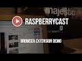 RaspberryCast  from Chrome web store to be run with OffiDocs Chromium online