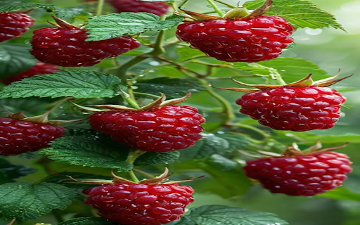 Raspberry tree wallpaper  from Chrome web store to be run with OffiDocs Chromium online