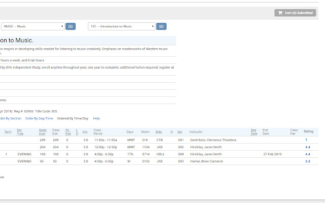 Rate My BYU Professors  from Chrome web store to be run with OffiDocs Chromium online