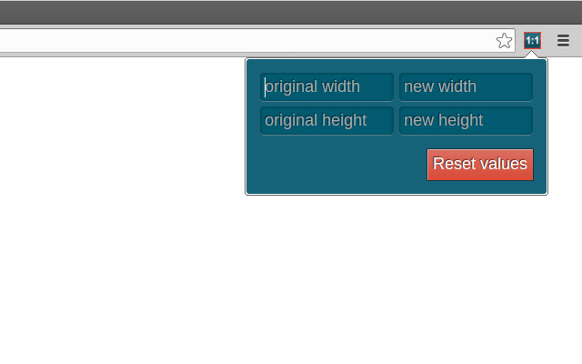 Ratio Calculator  from Chrome web store to be run with OffiDocs Chromium online