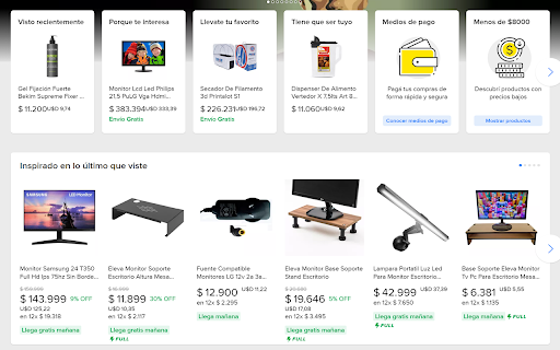 Rayo Dolarizador  from Chrome web store to be run with OffiDocs Chromium online
