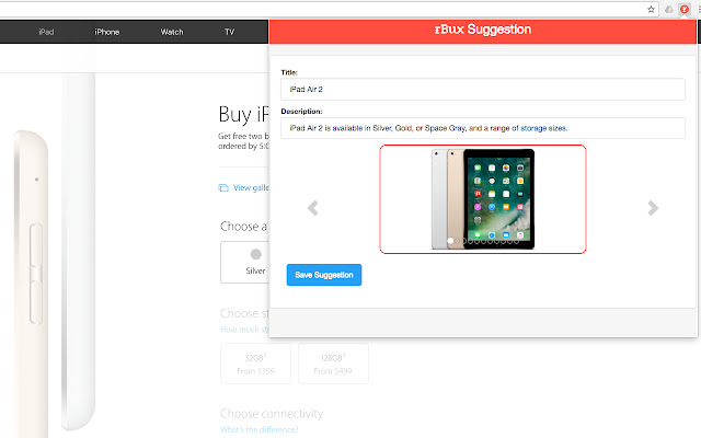 rBux Suggestion  from Chrome web store to be run with OffiDocs Chromium online