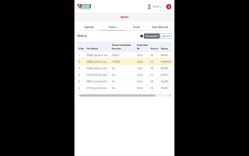RChilli Oracle Extension  from Chrome web store to be run with OffiDocs Chromium online