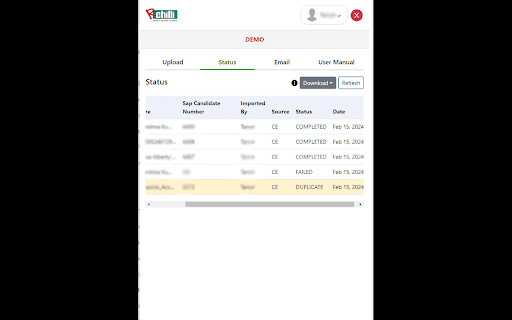 RChilli SAP Extension  from Chrome web store to be run with OffiDocs Chromium online
