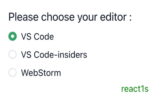 React1s  from Chrome web store to be run with OffiDocs Chromium online
