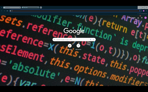 React Programming Theme  from Chrome web store to be run with OffiDocs Chromium online