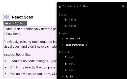 React Scan from Chrome web store to be run with OffiDocs Chromium online React Scan from Chrome web store to be run with OffiDocs Chromium online