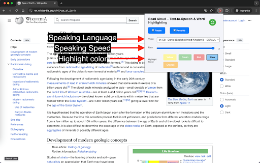 ✅ Read Aloud – Text to Speech  Word Highlighting  from Chrome web store to be run with OffiDocs Chromium online