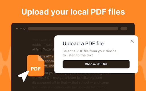 Read to me  from Chrome web store to be run with OffiDocs Chromium online
