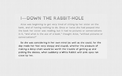 Readwok: split and read in pieces  from Chrome web store to be run with OffiDocs Chromium online