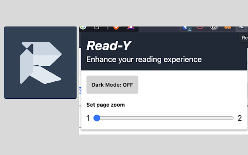 Read Y  from Chrome web store to be run with OffiDocs Chromium online