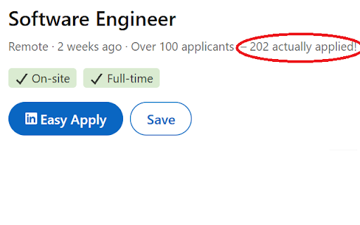 Real Applicant Count  from Chrome web store to be run with OffiDocs Chromium online
