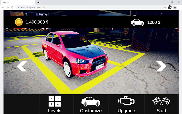 Real Car Parking 3D Game  from Chrome web store to be run with OffiDocs Chromium online