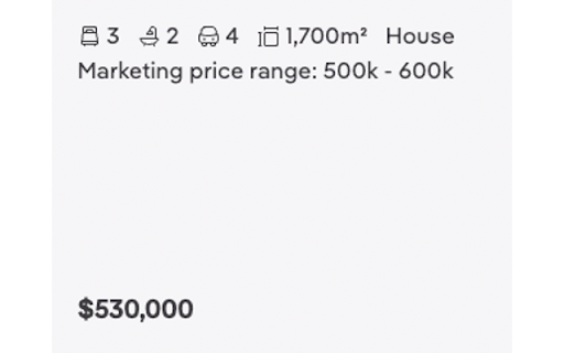 Realestate.com.au marketing price finder  from Chrome web store to be run with OffiDocs Chromium online