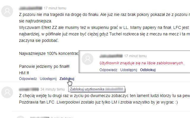 Realmadrid.pl Blokowanie użytkowników from Chrome web store to be run with OffiDocs Chromium online Realmadrid.pl Blokowanie użytkowników from Chrome web store to be run with OffiDocs Chromium online