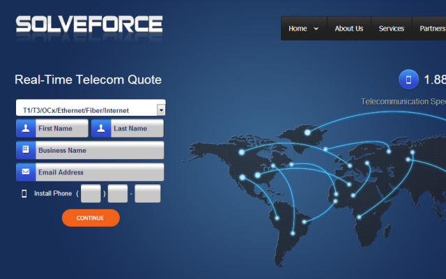 Real Time Telecom and ISP Quoting Tool  from Chrome web store to be run with OffiDocs Chromium online