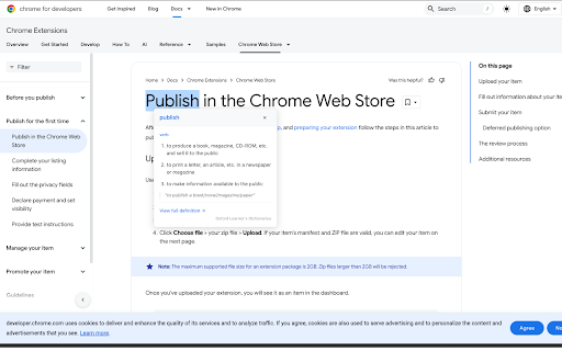 Rebels Learners Dictionary  from Chrome web store to be run with OffiDocs Chromium online