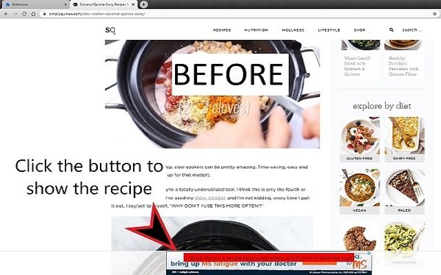Recipe de junker  from Chrome web store to be run with OffiDocs Chromium online
