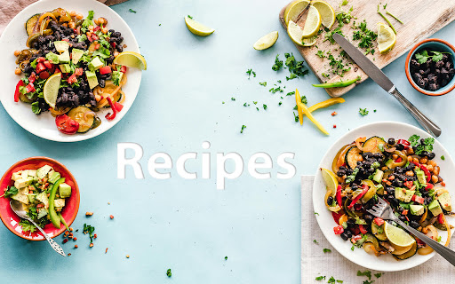 Recipes  from Chrome web store to be run with OffiDocs Chromium online