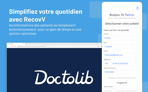recovv extension  from Chrome web store to be run with OffiDocs Chromium online