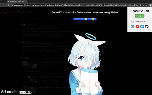 Recruit A Tab  from Chrome web store to be run with OffiDocs Chromium online