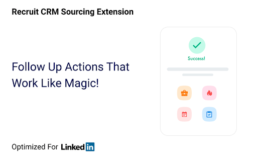 Recruit CRM Enterprise (CA) Sourcing Extn  from Chrome web store to be run with OffiDocs Chromium online