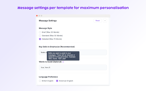 Recruiter OutreachPro  from Chrome web store to be run with OffiDocs Chromium online