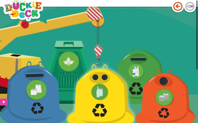 Recycling Games at Duckie Deck  from Chrome web store to be run with OffiDocs Chromium online