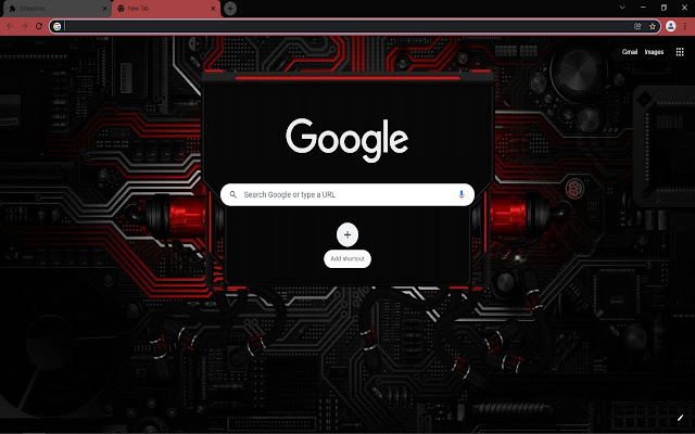 Red and Black Circuit Board  from Chrome web store to be run with OffiDocs Chromium online