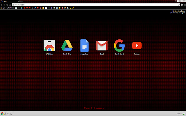 Red and Black Grid  from Chrome web store to be run with OffiDocs Chromium online