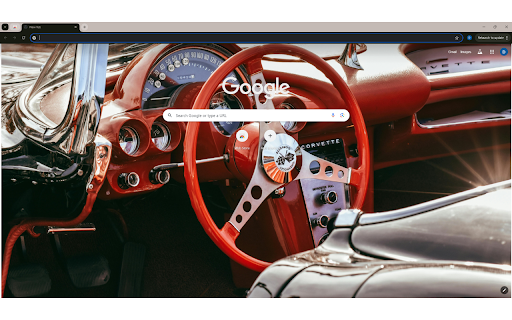 Red and Silver Steering Wheel  from Chrome web store to be run with OffiDocs Chromium online