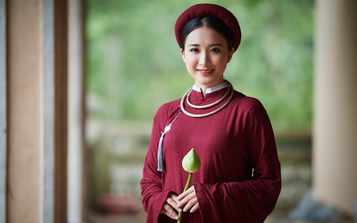 Red ao dai  from Chrome web store to be run with OffiDocs Chromium online