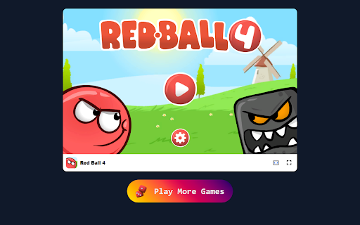 Red Ball 4 Game Conquer Physics Puzzles and Defeat Square Invaders!  from Chrome web store to be run with OffiDocs Chromium online