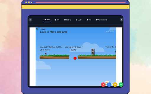 Red Ball Unblocked Game  from Chrome web store to be run with OffiDocs Chromium online