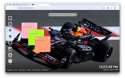 Red Bull Formula 1 Car Wallpapers New Tab by Gameograf  from Chrome web store to be run with OffiDocs Chromium online