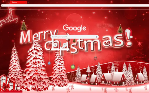 Red Christmas  from Chrome web store to be run with OffiDocs Chromium online