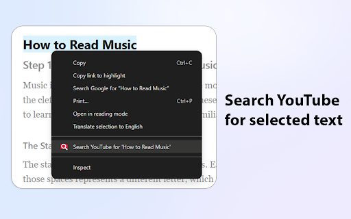 Redirect Google Video Search to YouTube  from Chrome web store to be run with OffiDocs Chromium online