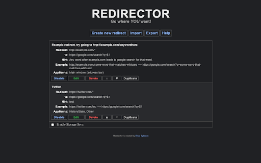 Redirector  from Chrome web store to be run with OffiDocs Chromium online