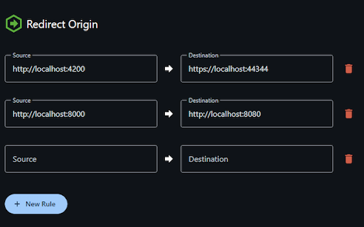Redirect Origin  from Chrome web store to be run with OffiDocs Chromium online