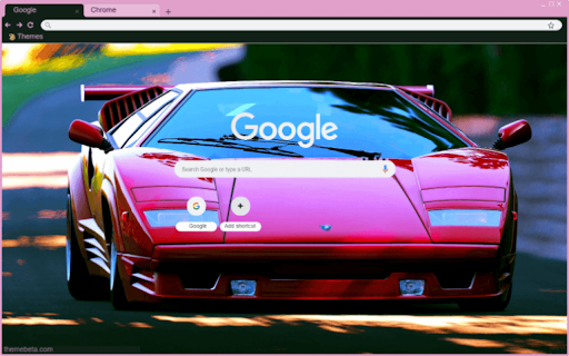 Red Lamborghini Countach  from Chrome web store to be run with OffiDocs Chromium online