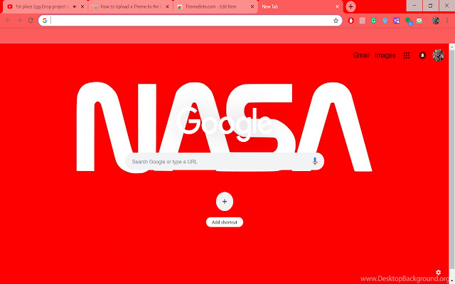 Red NASA  from Chrome web store to be run with OffiDocs Chromium online