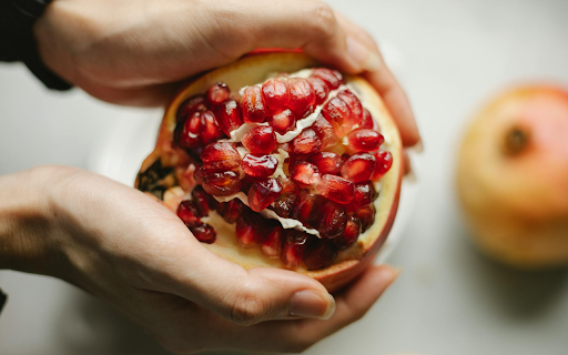 Red Pomegranate Seeds  from Chrome web store to be run with OffiDocs Chromium online