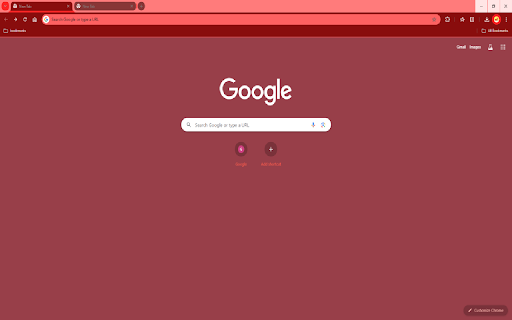 Reds Theme  from Chrome web store to be run with OffiDocs Chromium online