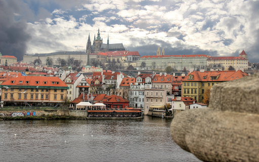 Red tiled buildings  from Chrome web store to be run with OffiDocs Chromium online